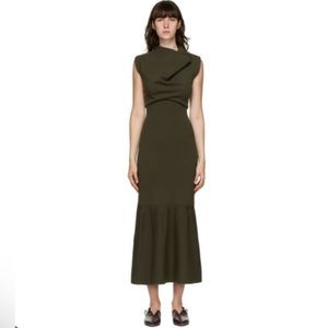 3.1 Phillip Lim Khaki Cowl Neck Dress 3.1 Phillip Lim